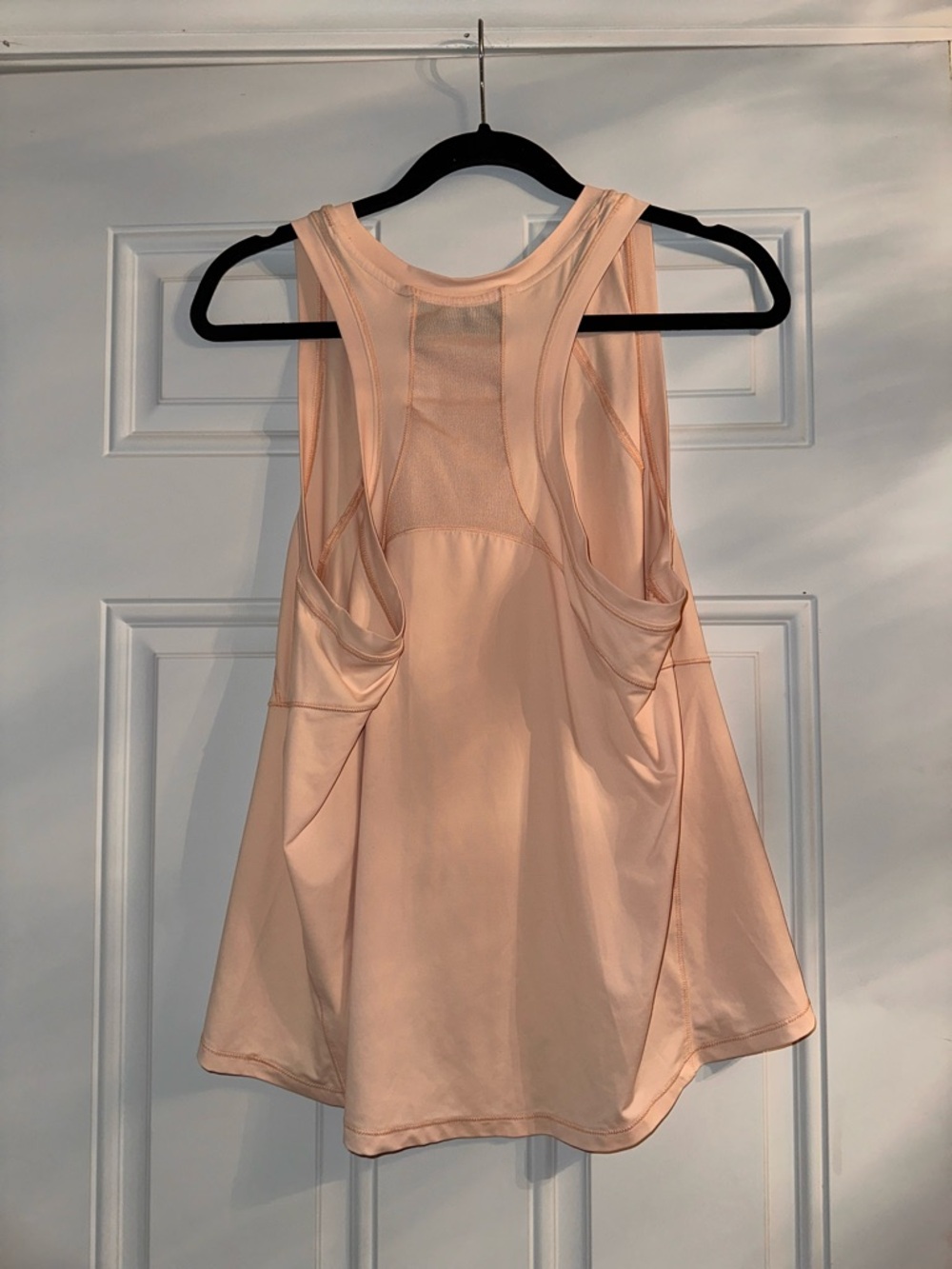 Light Peach Athletic Tank Top - Picture 2 of 2